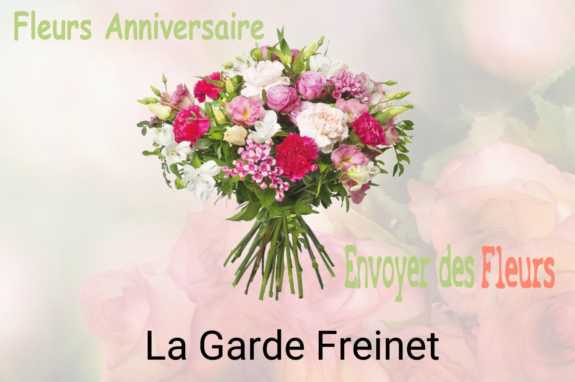 Bouquet de fleurs d’anniversaire livré à La Garde-Freinet